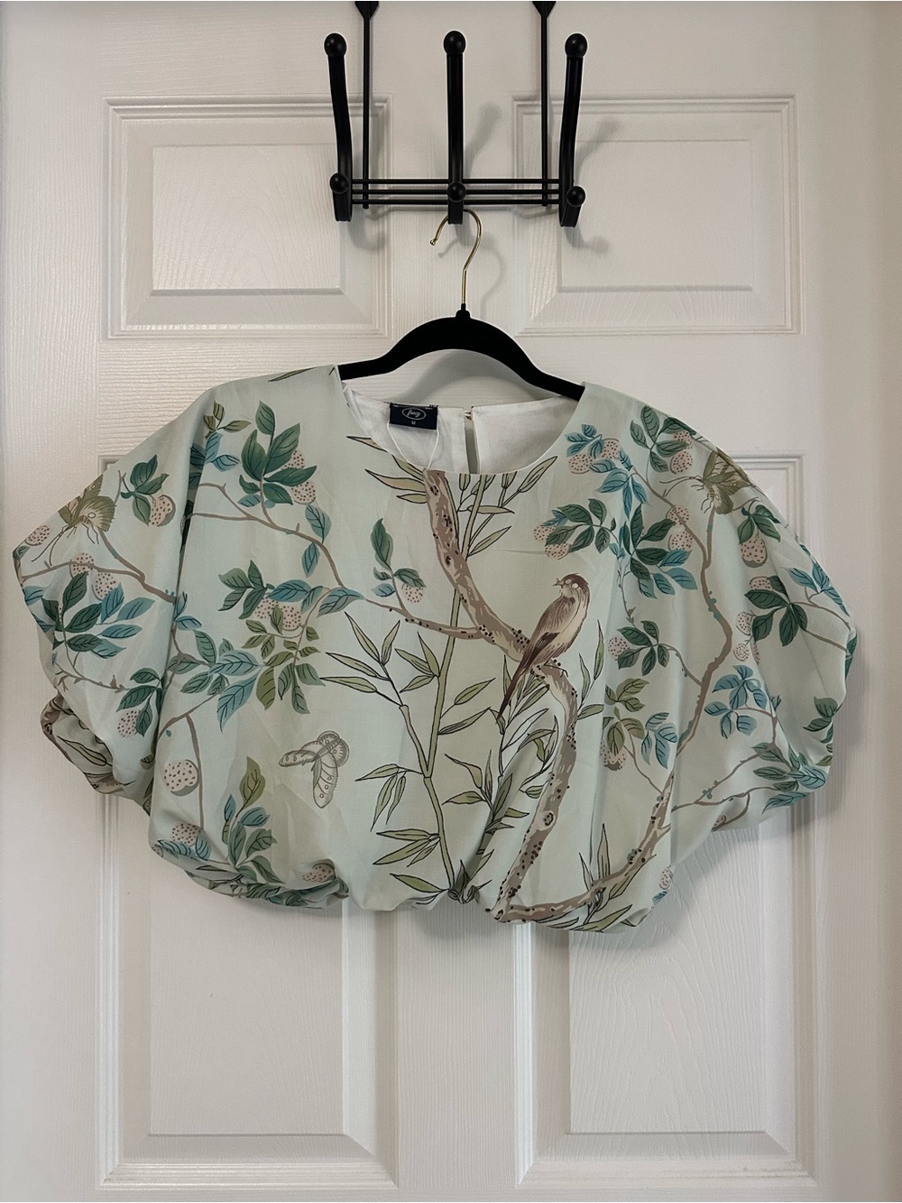 Fancy | Lila Bubble Top - Light Blue - Medium